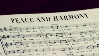 PEACE AND HARMONY  Above all, clothe yourselves with love, which binds us all together in perfect