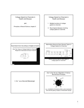 1  Early Computers Were Made of Thousands of  Identical Electronic Components  II. Fine Control of