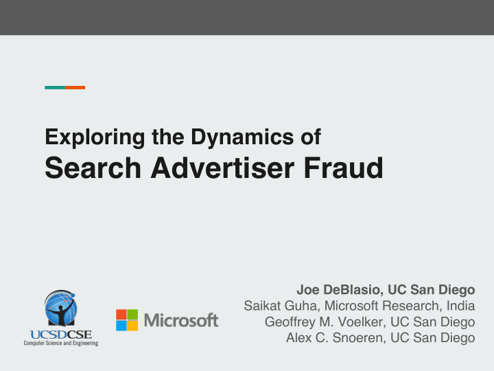 search advertiser fraud