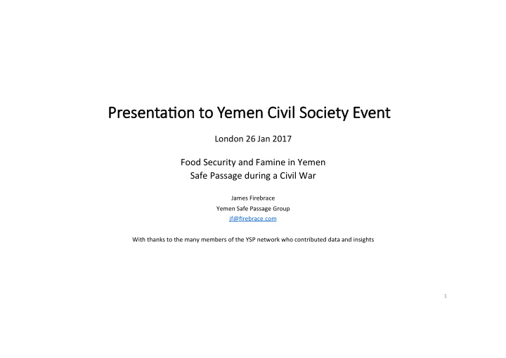 presenta on to yeme men civil society event