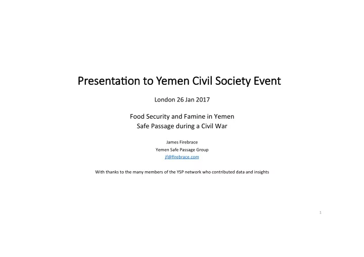 presenta on to yeme men civil society event