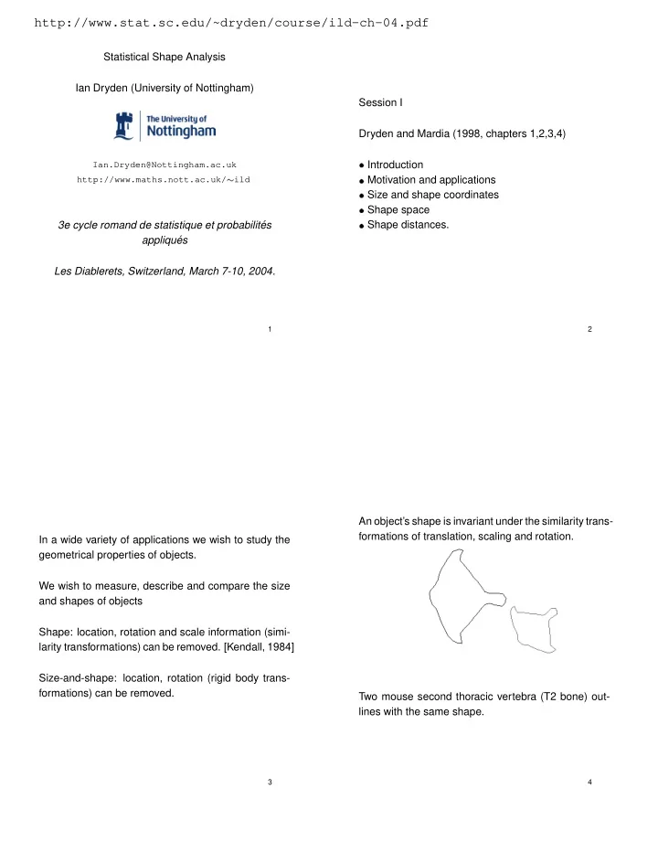 http stat sc edu dryden course ild ch 04 pdf