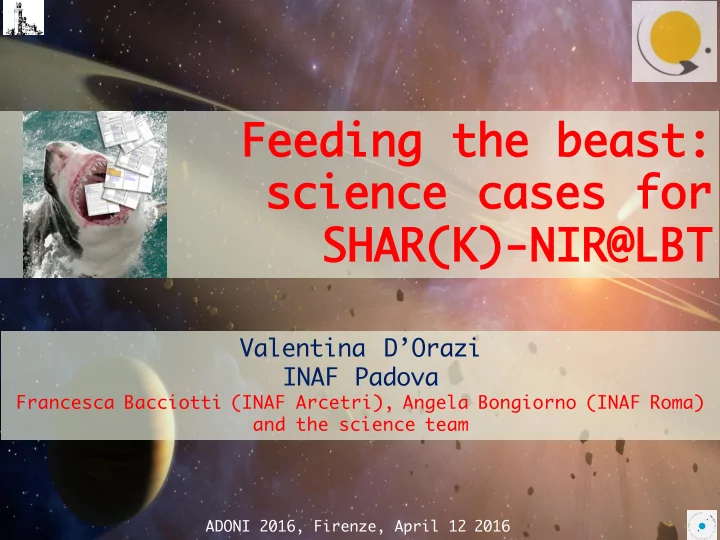 feeding feeding the the beast beast science science cases