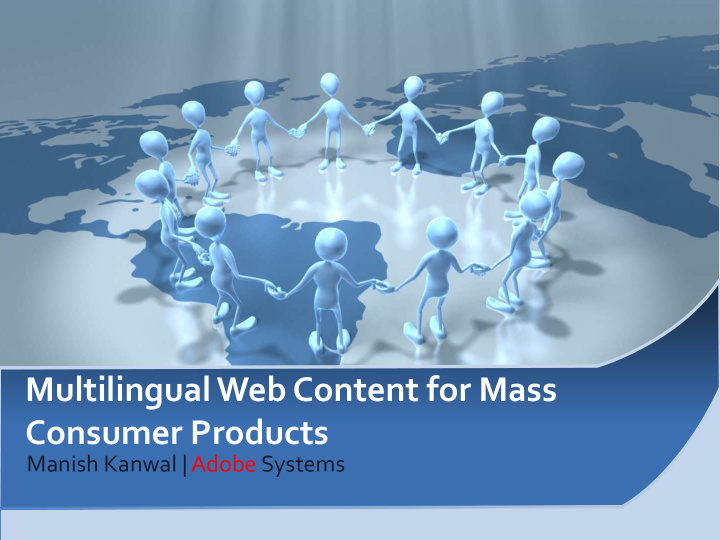 multilingual web content for mass consumer products