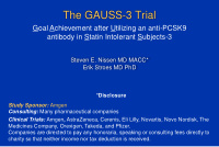 the gauss 3 trial