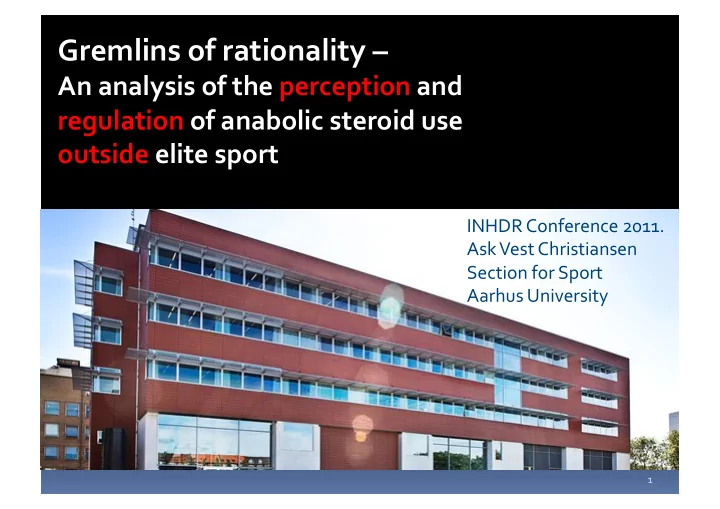 gremlins of rationality