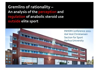 Gremlins  of  rationality        An  analysis  of  the  perception