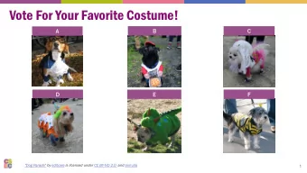 Vote For Your Favorite Costume!  B  C  A  D  E  F &quot;Dog Parade&quot; by editrixie is licensed