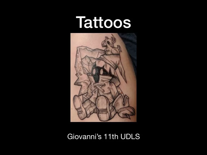 tattoos