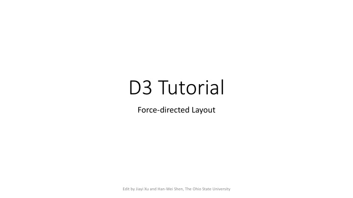 d3 tutorial