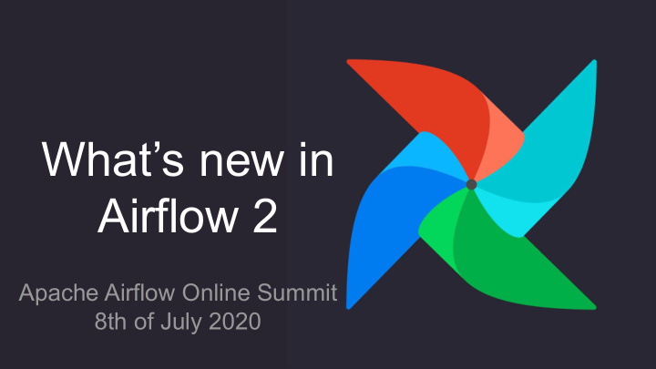 what s new in airflow 2