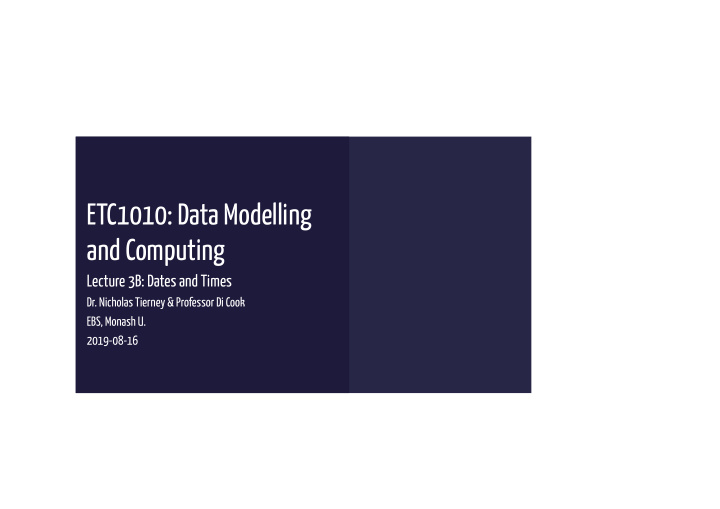 etc1010 data modelling and computing