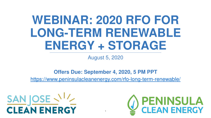 webinar 2020 rfo for long term renewable energy storage