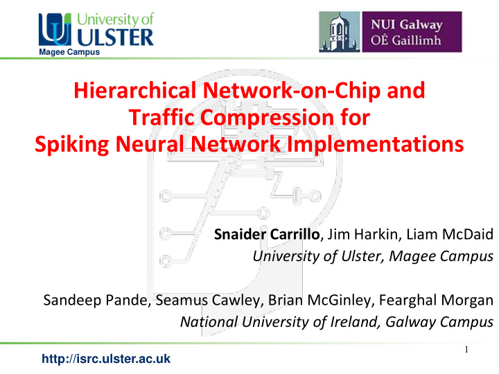 hierarchical network on chip and traffic compression for