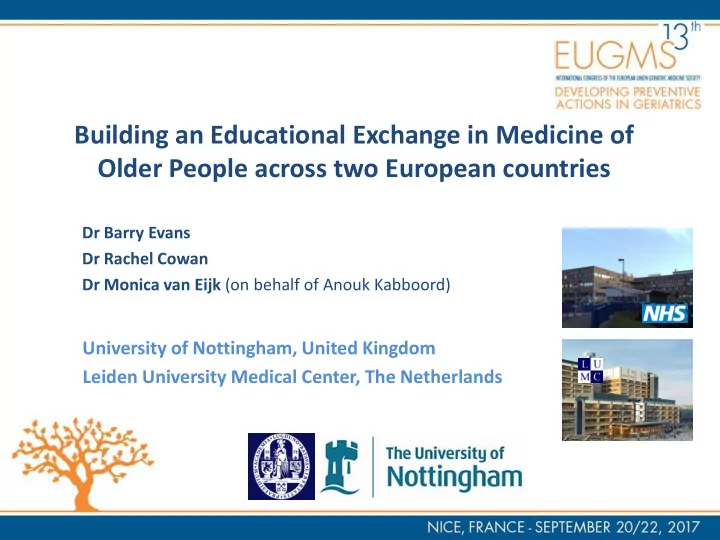 older people across two european countries