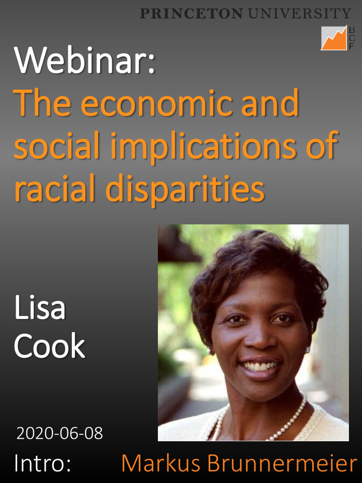 webinar the economic a and soc ocial i implications of of