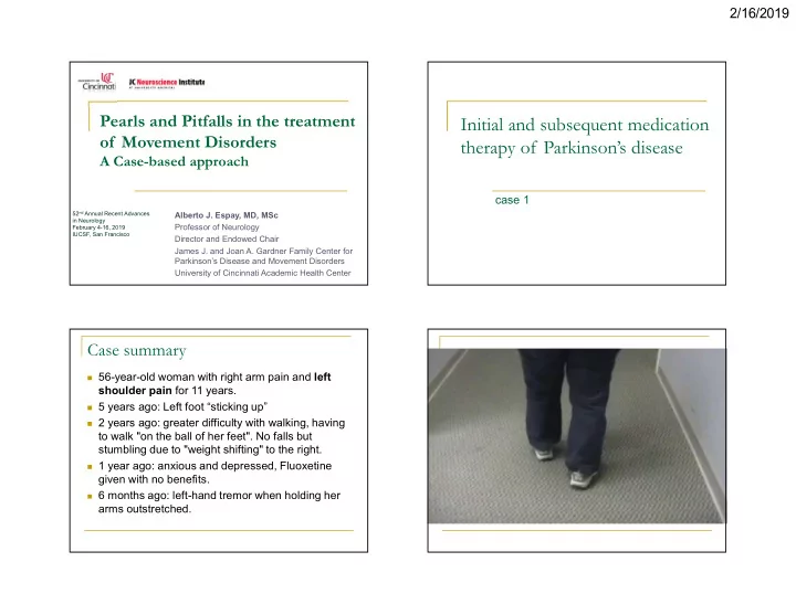 initial and subsequent medication