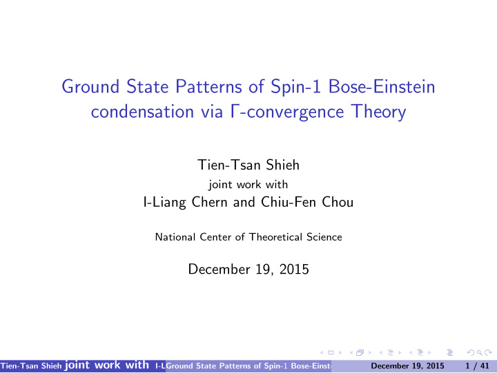 ground state patterns of spin 1 bose einstein