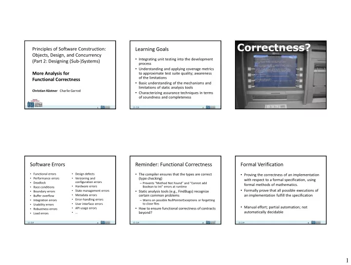 correctness
