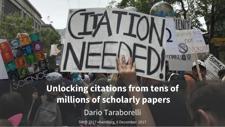 unlocking citations from tens of millions of scholarly
