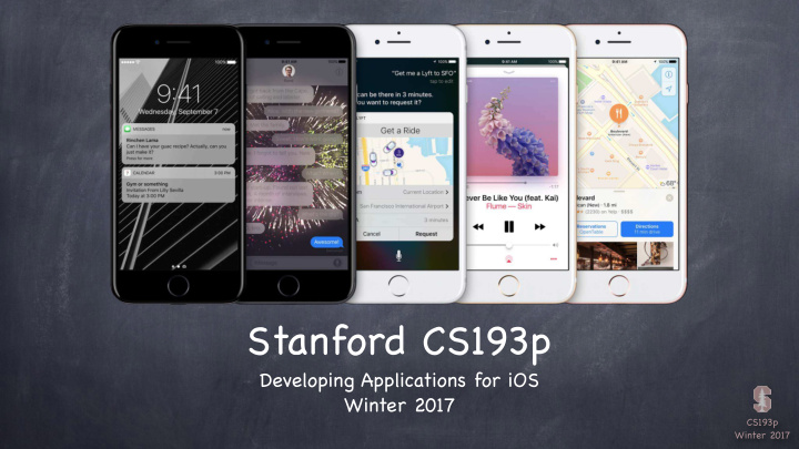 stanford cs193p