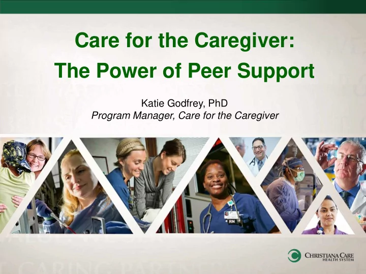 the power of peer support