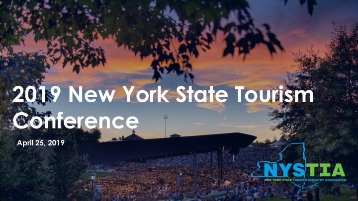 2019 new york state tourism