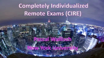 The Problem  Specific challenges and concerns  Disparate impact of pandemic: ~1/3 of students