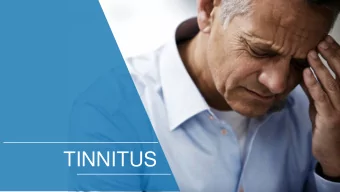 TINNITUS INVESTOR PITCH  DECK  THE TINNITUS BRAIN 2 INVESTOR PITCH  DECK 3  CUTTING-EDGE