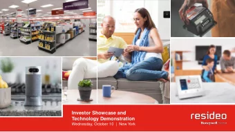 Technology Demonstration  Wednesday, October 10  |  New York  Disclaimer  Additional Information