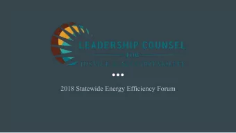 2018 Statewide Energy Efficiency Forum  Prevalent Issues in the SJV- In perspective  Powerful