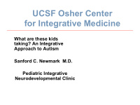 ucsf osher center for integrative medicine