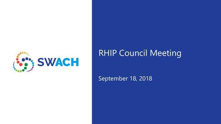 rhip council meeting