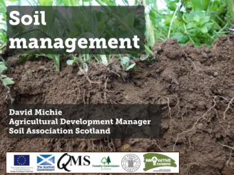 soil?  Bi ologi cal  Soil  Physi cal  M i n eral  (nutri ents)  (structure)  Bi ology  Soil is a