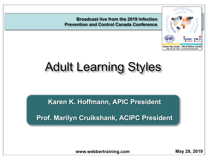 adult learning styles