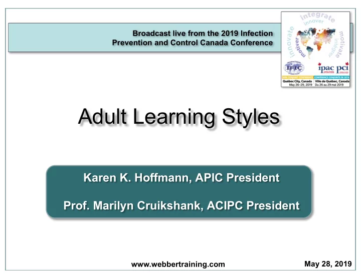adult learning styles