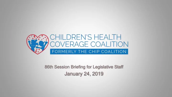 january 24 2019 thank you for the generous support of our