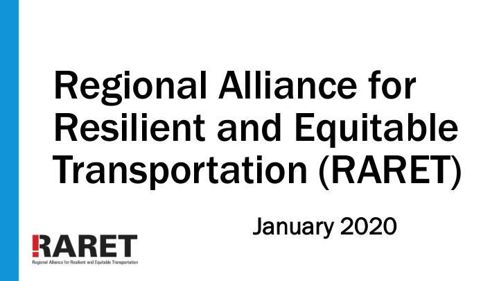 regional alliance for