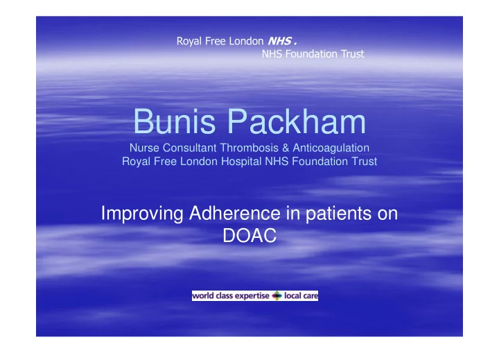 bunis packham