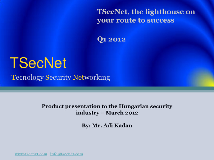 tsecnet