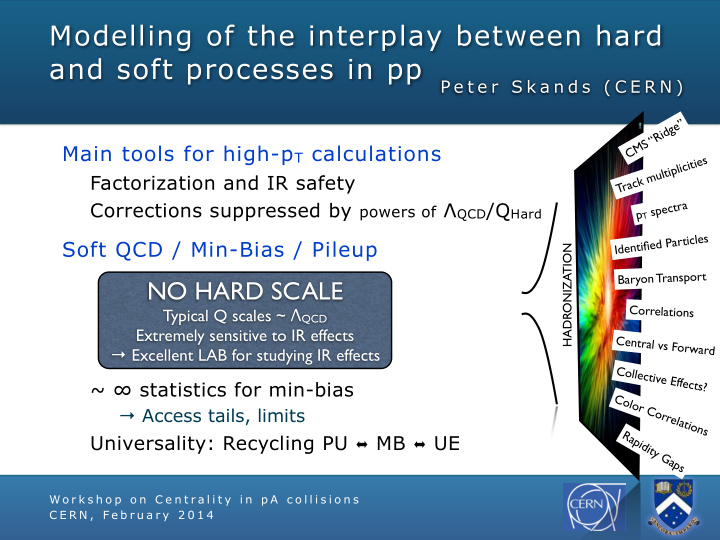 modelling of the interplay between hard and soft