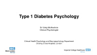 type 1 diabetes psychology