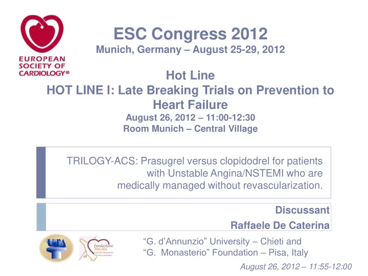 esc congress 2012