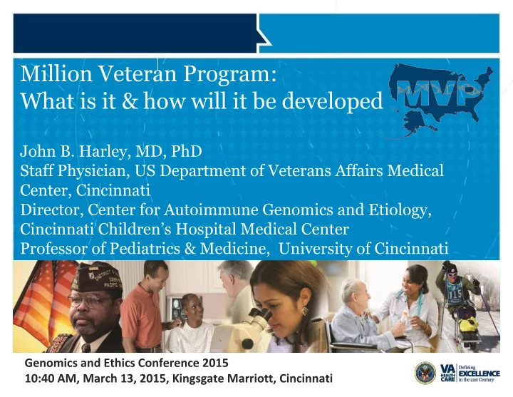million veteran program what is it how will it be