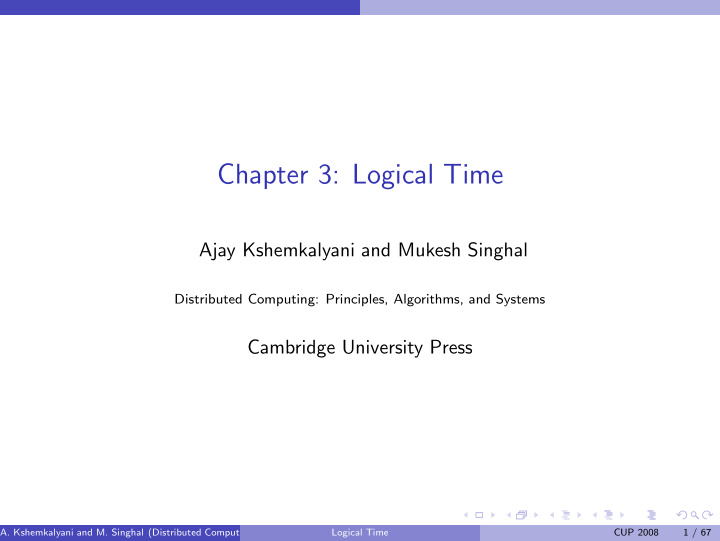 chapter 3 logical time
