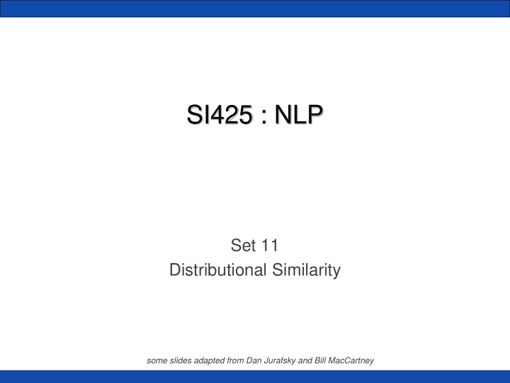 si425 nlp