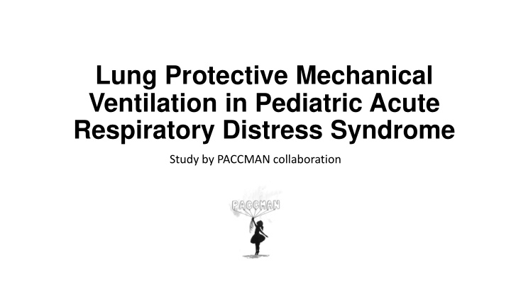 ventilation in pediatric acute