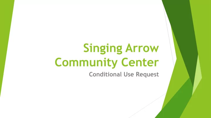community center