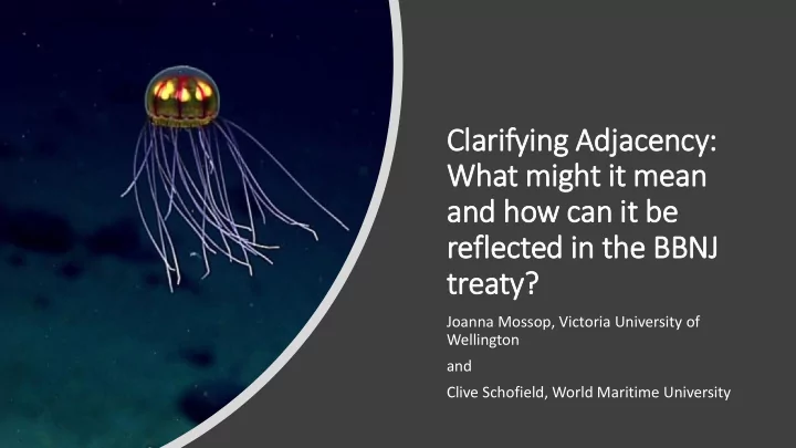 cla larify fying adja jacency