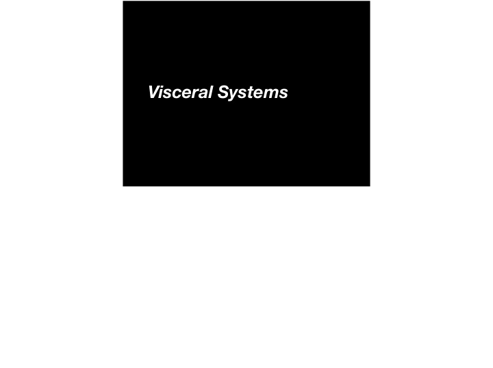 visceral systems i am a media artist and educator part of